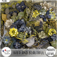 Wild and Beautiful kit by Mystery Scraps